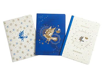portada Harry Potter: Ravenclaw Constellation Sewn Notebook Collection (Set of 3) (hp Constellation) (in English)