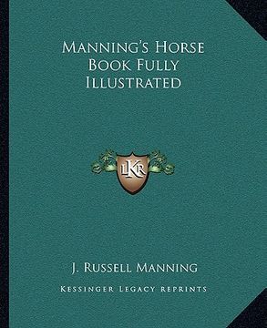 portada manning's horse book fully illustrated (en Inglés)