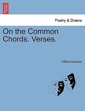 portada on the common chords. verses. (en Inglés)