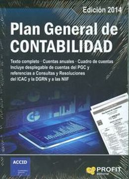 portada Plan General De Contabilidad - Edición 2014