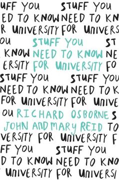 portada Stuff you Need to Know for University (en Inglés)