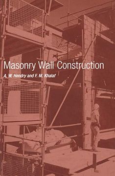 portada Masonry Wall Construction (en Inglés)