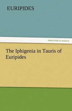 portada the iphigenia in tauris of euripides (en Inglés)