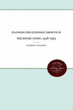 portada planning for economic growth in the soviet union, 1918-1932 (en Inglés)