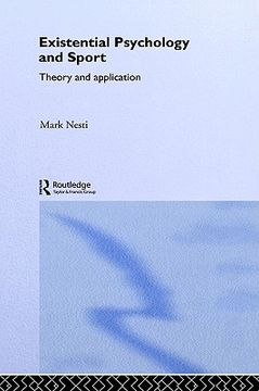 portada existential psychology and sport: theory and application