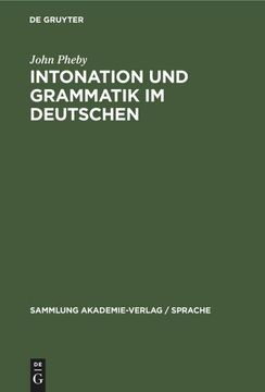 portada Intonation und Grammatik im Deutschen (en Alemán)