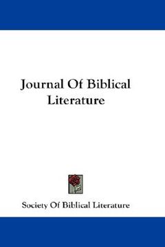 portada journal of biblical literature (en Inglés)