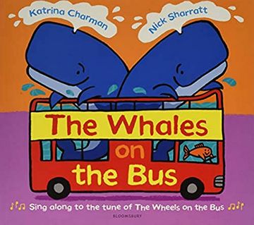 portada The Whales on the bus (New Nursery Rhymes) (en Inglés)