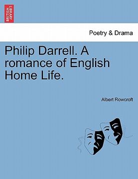 portada philip darrell. a romance of english home life. (en Inglés)