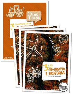 portada Geografía e Historia 3. (Trimestres + Dual Focus) (en Inglés)