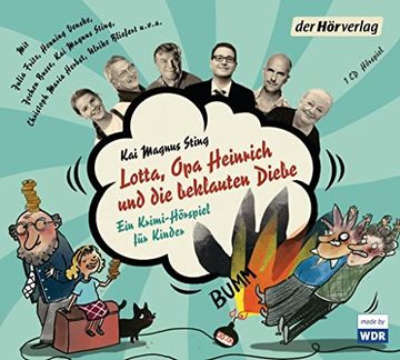 portada Lotta, opa Heinrich und die Beklauten Diebe (Die Lotta-Reihe, Band 1) (en Alemán)