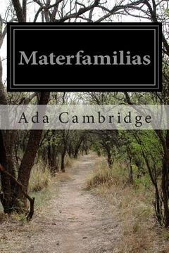 portada Materfamilias (in English)