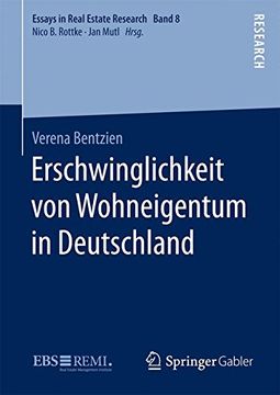 portada Erschwinglichkeit von Wohneigentum in Deutschland (en Alemán)