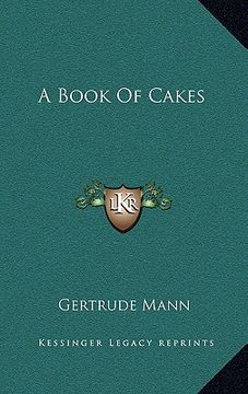 portada a book of cakes (en Inglés)