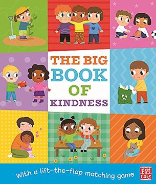 portada The big Book of Kindness: A Board Book With a Lift-The-Flap Matching Game (in English)