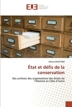 portada État et défis de la conservation (en Francés)