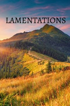 portada Lamentations Bible Journal (en Inglés)