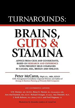 portada turnarounds: brains, guts & stamina (en Inglés)