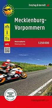 portada Mecklenburg-Vorpommern, Motorcycle map 1 (en Alemán)