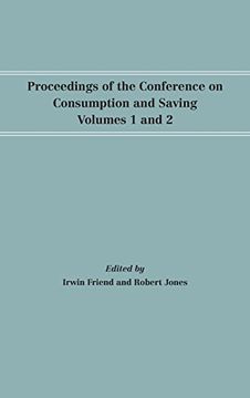 portada Proceedings of the Conference on Consumption and Saving, Volumes 1 and 2 (in English)