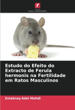 portada Estudo do Efeito do Extracto de Ferula Hermonis na Fertilidade em Ratos Masculinos