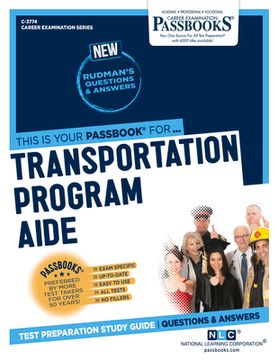 portada Transportation Program Aide (C-3774): Passbooks Study Guide Volume 3774 (in English)