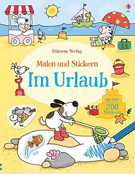 portada Malen und Stickern: Im Urlaub (in German)