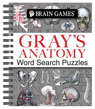 portada Brain Games - Gray'S Anatomy Word Search Puzzles (en Inglés)