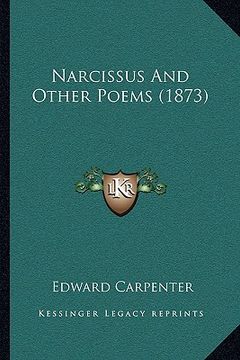 portada narcissus and other poems (1873)