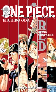 portada One Piece Guía nº 01 Red: Gran Characters (Manga Artbooks) (in Spanish)