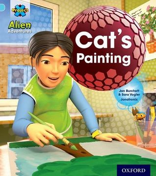 portada Project x: Alien Adventures: Blue: Cat's Painting (in English)