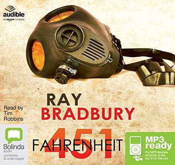 portada Fahrenheit 451 (Audiolibro en Inglés) (in English)
