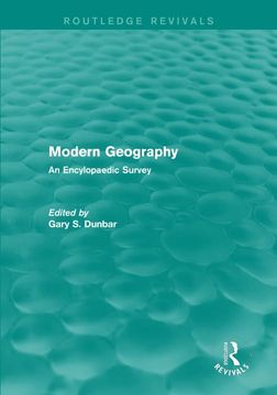 portada Modern Geography: An Encylopaedic Survey