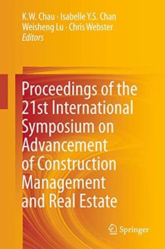 portada Proceedings of the 21st International Symposium on Advancement of Construction Management and Real Estate (en Inglés)