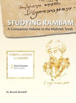 portada Studying Rambam. A Companion Volume to the Mishneh Torah.: Comprehensive Summary Volume 2. 