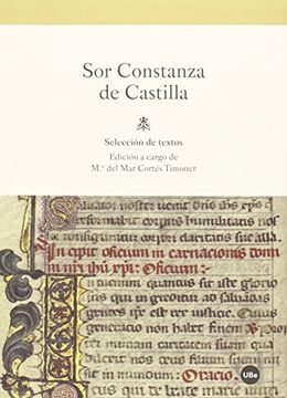 portada Sor Constanza de Castilla