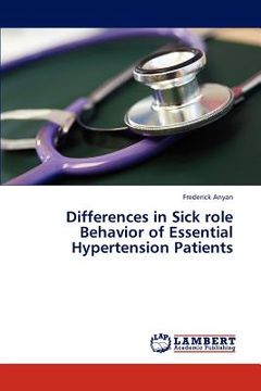portada differences in sick role behavior of essential hypertension patients (en Inglés)