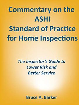 portada Commentary on the Ashi Standard of Practice for Home Inspections (in English)