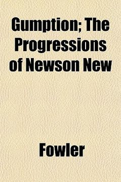portada gumption; the progressions of newson new