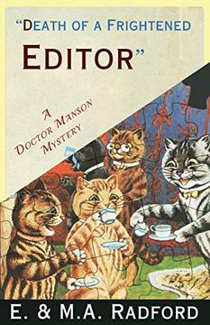 portada Death of a Frightened Editor: A Golden age Mystery (en Inglés)