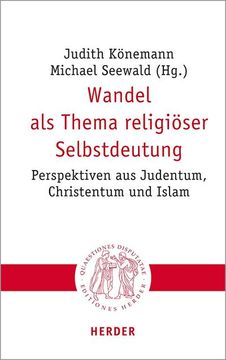 portada Wandel ALS Thema Religioser Selbstdeutung: Perspektiven Aus Judentum, Christentum Und Islam (en Alemán)