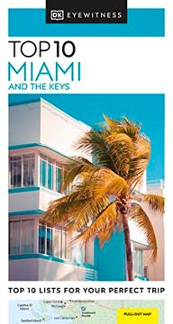 portada Dk Eyewitness top 10 Miami and the Keys (Pocket Travel Guide) (en Inglés)