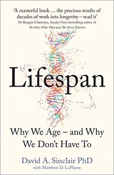 portada Lifespan: Why we age – and why we Don’T Have to (libro en Inglés)