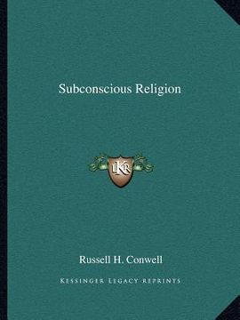 portada subconscious religion (en Inglés)