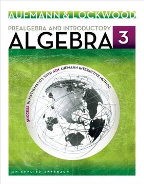 portada Prealgebra and Introductory Algebra: An Applied Approach (en Inglés)