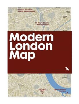 portada Modern London Map: Guide to Modern Architecture in London (en Inglés)