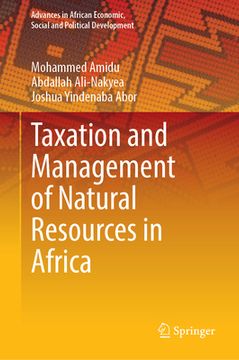 portada Taxation and Management of Natural Resources in Africa (in English)