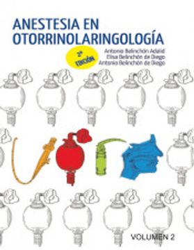 portada Anestesia en Otorrinolaringología. Volumen 2