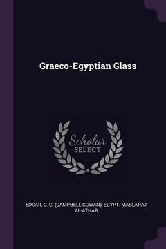 portada Graeco-Egyptian Glass