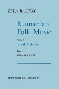 portada Rumanian Folk Music: Vocal Melodies
